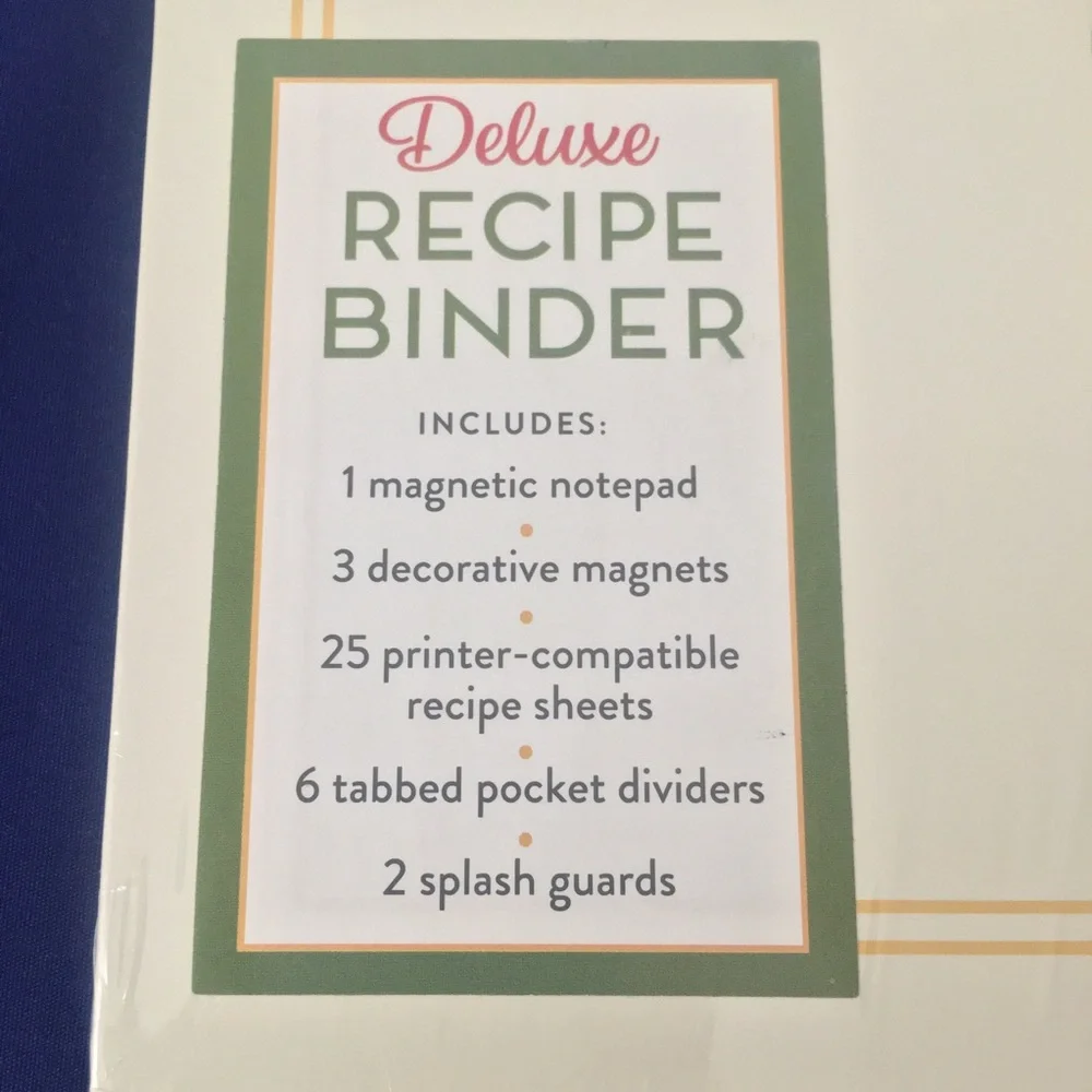 New Seasons Deluxe Recipe Binder